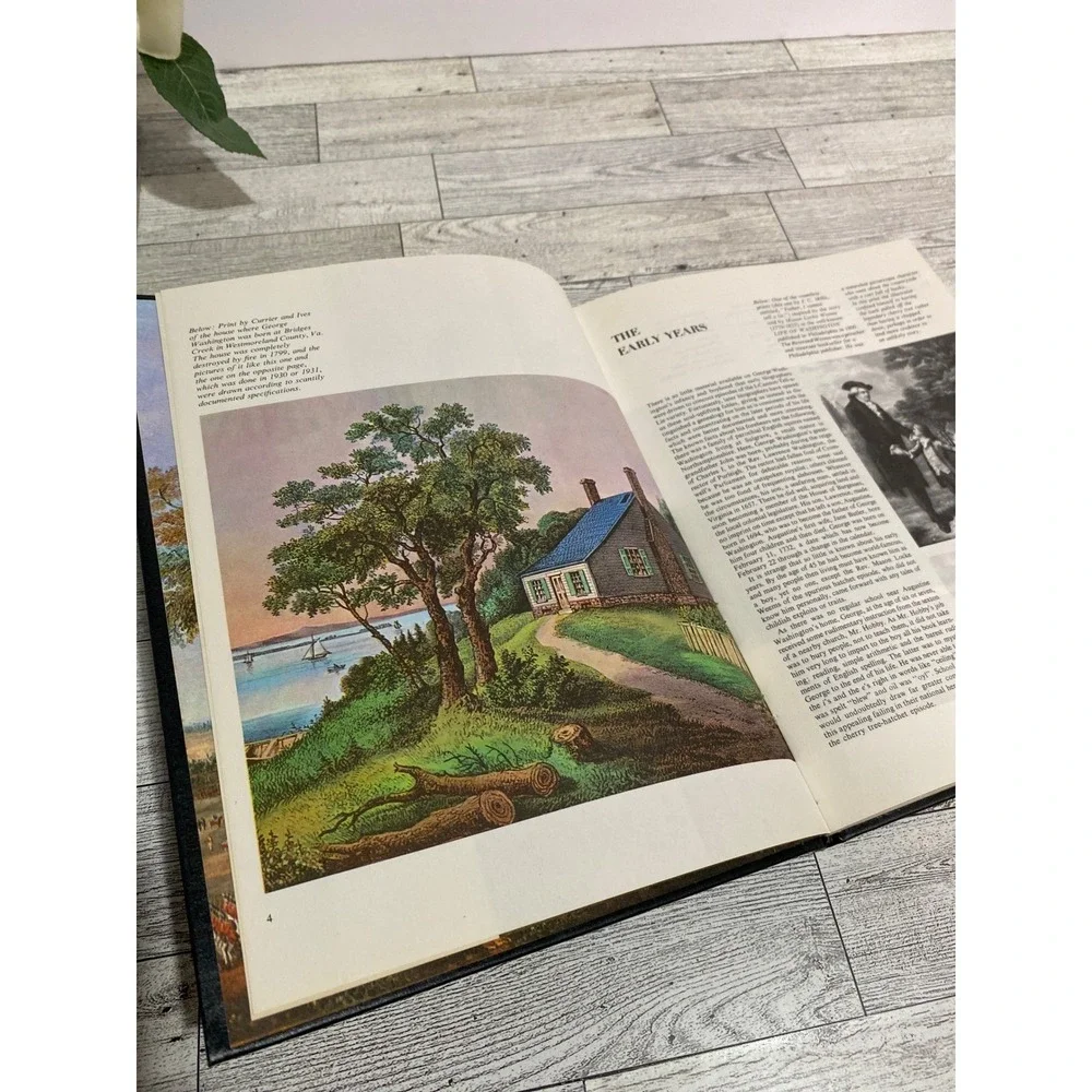 The Life & Times of Washington Enzo Orlandi 1967 Hardcover Illustrated Book